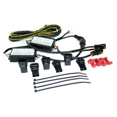 Światła dzienne DRL + przeciwmgłowe EinParts DuoLight v2 9cm