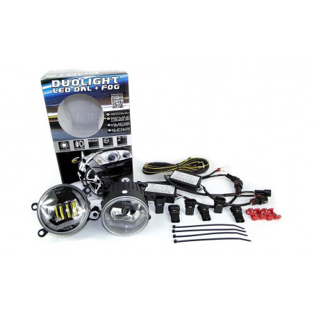 Światła dzienne DRL + przeciwmgłowe EinParts DuoLight v2 9cm