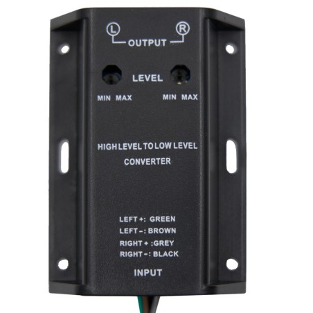 adapter sygnału głośnikowego na rca