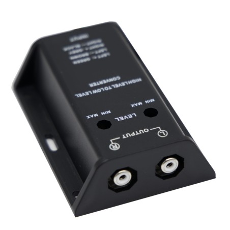 konwerter sygnału głośnikowego na rca