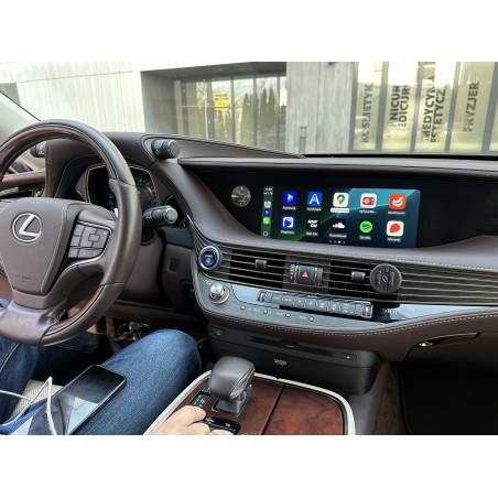 mapy google w lexusie lc 500 ls 500