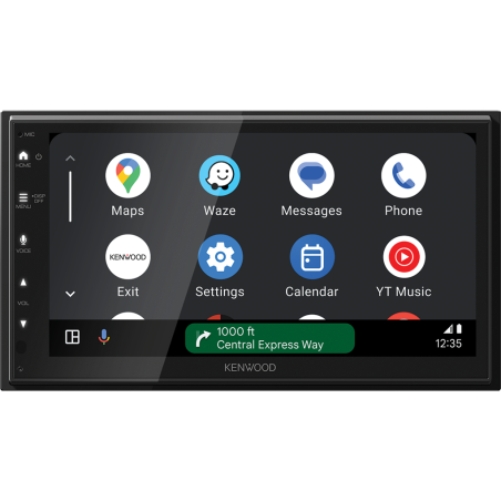 radio 2 din bezprzewodowe android auto carplay