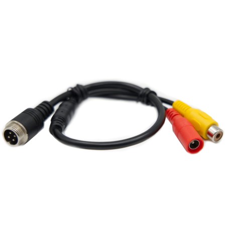 przejściówka 4pin na rca