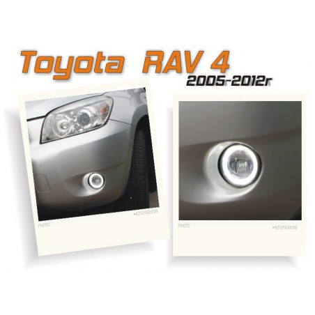 Światła dzienne DRL + przeciwmgłowe DuoLight Skośne 9cm