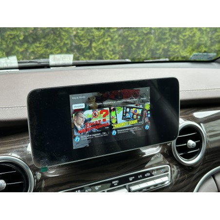 radio ekran do mercedesa v klasa