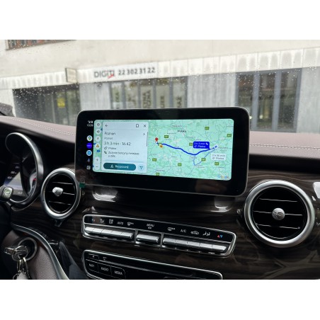 radio android auto do mercedesa v klasa