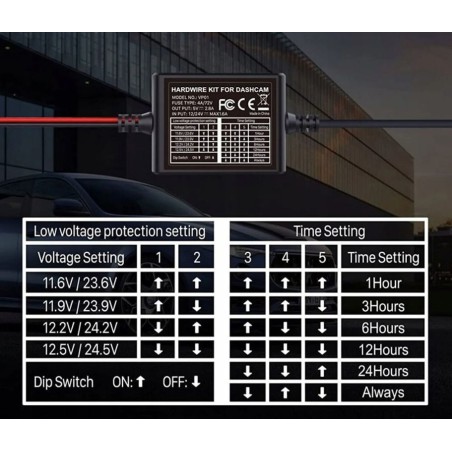 adapter vantrue vp01
