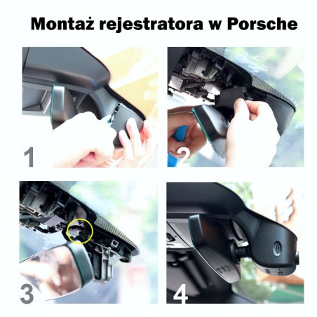 rejestrator do porsche