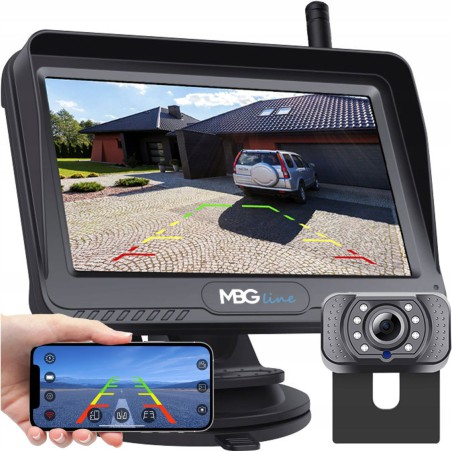 bezprzewodowa kamera cofania kamper