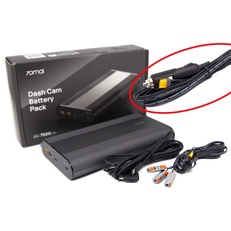PowerBank 70mai pod gniazdo zapalniczki PowerBank 70mai pod gniazdo zapalniczki