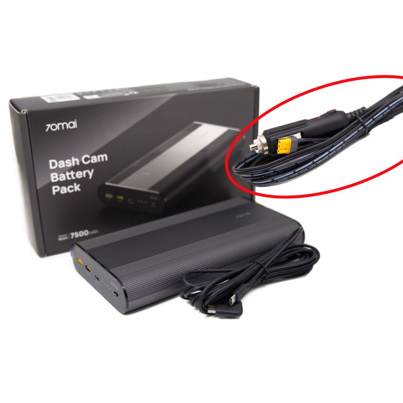 PowerBank 70mai pod gniazdo zapalniczki PowerBank 70mai pod gniazdo zapalniczki