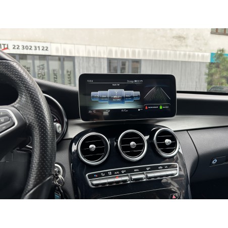 wymiana ekranu android auto carplay mercedes w205