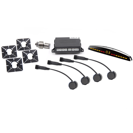 czujniki parkowania na przód tył samochodu