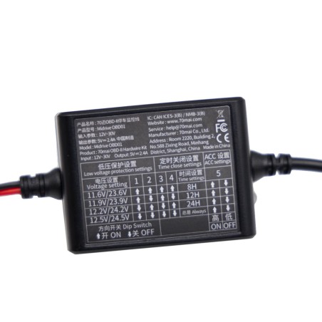 adapter zasilania 70mai obd 2
