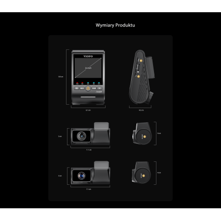 kamera viofo a329t 3ch