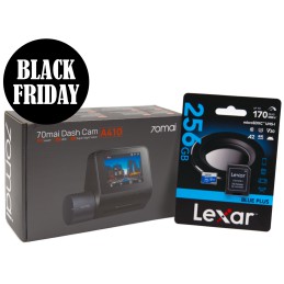 70mai A810 set z kartą pamięci 256GB Lexar na BlackFriday