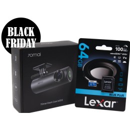 70mai M310 z kartą pamięci 64GB Lexar na BlackFriday