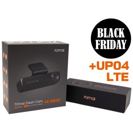 Kamera 70mai M800 4K 128G + adapter parkingowy UP04 - LTE