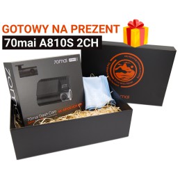 70mai A810S 2CH z okolicznościowym opakowaniem gotowy na prezent