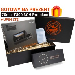 70mai T800 i UP04 z okolicznościowym opakowaniem gotowy na prezent