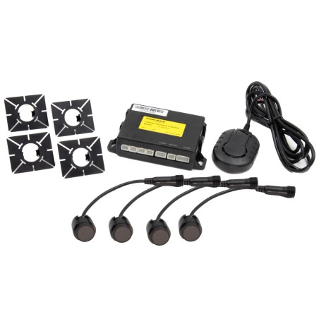 czujniki parkowania na gładko ze zderzakiem