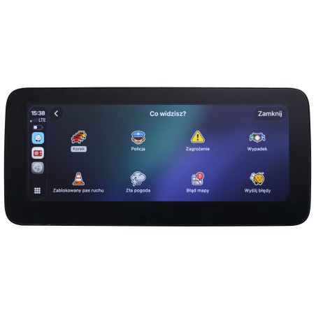 wymiana ekranu w mercedesie