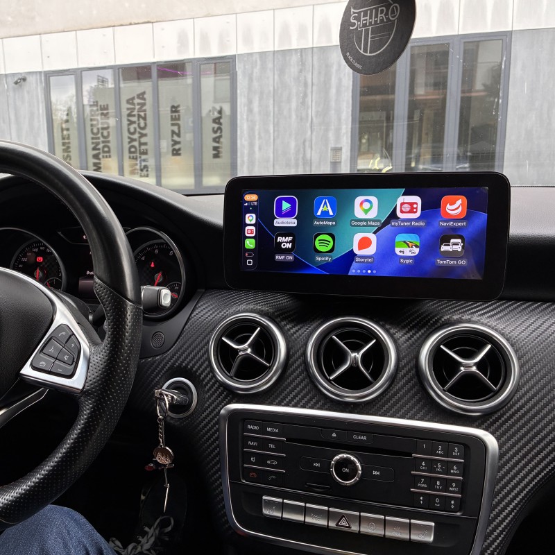 android auto do mercedesa w176