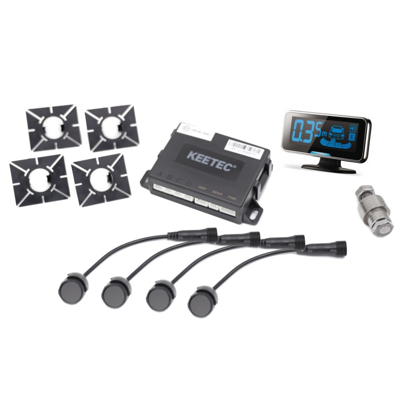 czujniki parkowania na gładko ze zderzakiem