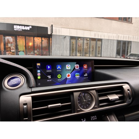 większy ekran dotykowy do lexusa