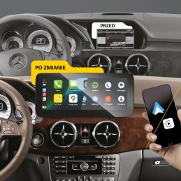 android auto do mercedesa glk  x204
