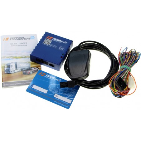 Powiadomienie GSM lokalizator GPS Tytan DS511