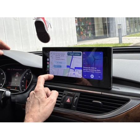 android auto carplay ekran dotykowy do audi a6 c7