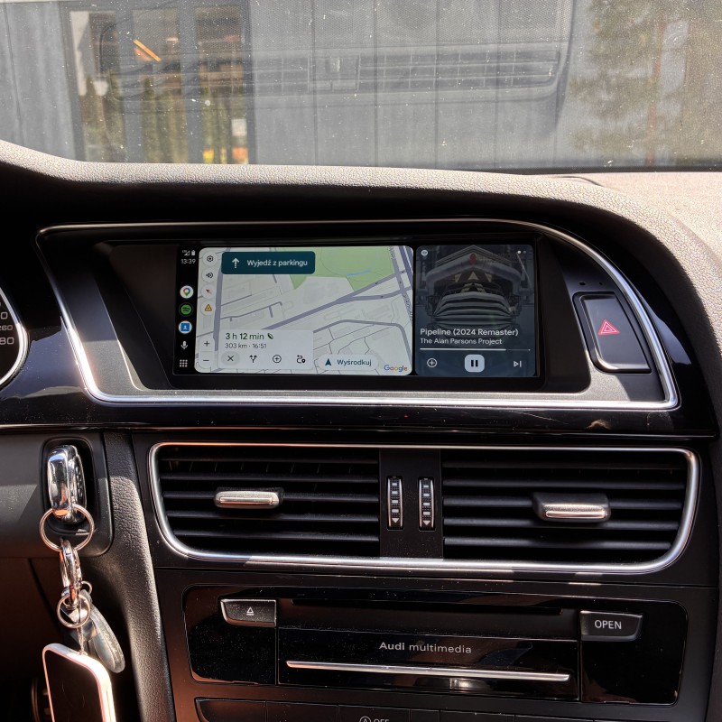 android auto i carplay do audi a4 b8