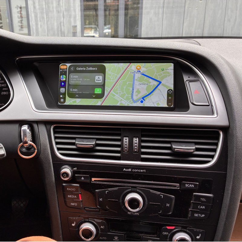 radio do audi a4 b8