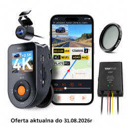 Kamera samochodowa VanTrue S1 PRO MAX 4K + 2,5K (2CH)