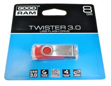 Pendrive 8GB USB 3.0 GoodRAM Twister Red