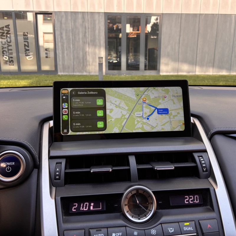 android auto i carplay do lexusa lx i lexusa nx