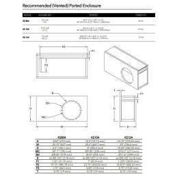 subwoofer ks124