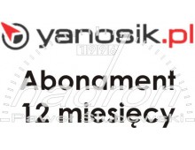 Abonament Yanosik 1 rok