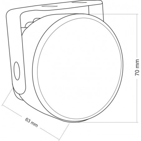 Lampa dzienna DRL HID 510 LED