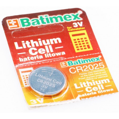 Bateria CR2025 3V