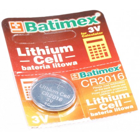 Bateria CR2016 3V
