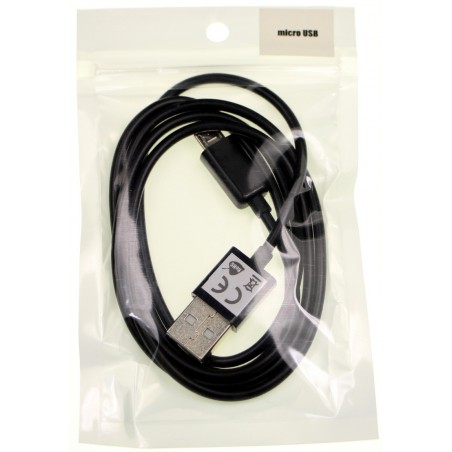 Przewód USB - microUSB z ładowaniem 1,5m
