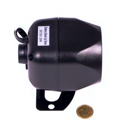 Syrena alarmowa Driveen 001989 1T (12V, tania, z własnym zasilaniem)