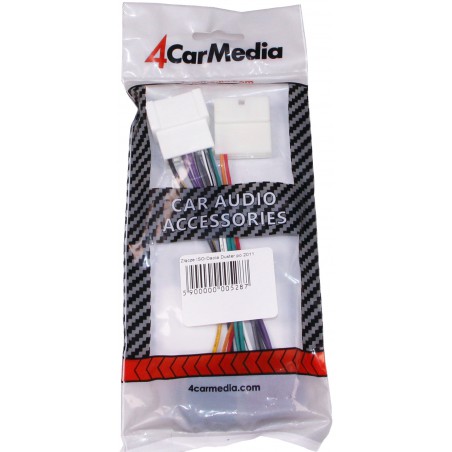 Kostka ISO - Dacia Duster po 2011