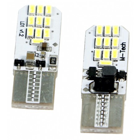 Żarówka postojowa, żarówka do tablicy rejestracyjnej, żarówka do wnętrza auta