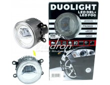 Światła dzienne DRL + przeciwmgłowe DuoLight DL22 9cm V.1