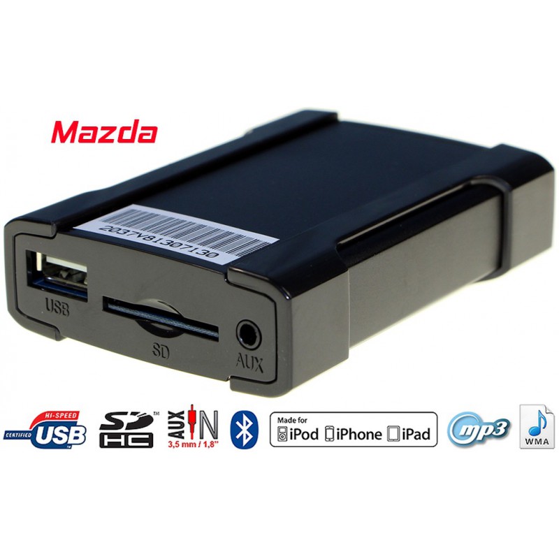 Emulator zmieniarki XCarLink do Mazdy (po 2008) Emulator zmieniarki XCarLink do Mazdy (po 2008)