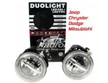 Światła dzienne DRL + przeciwmgłowe DuoLight DL31 Chrysler Dodge Jeep Mitsubishi