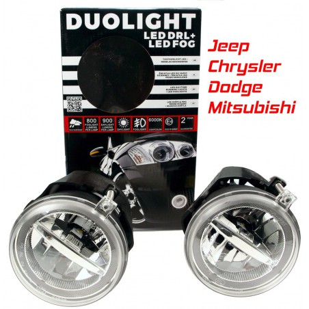 Światła dzienne i przeciwmgielne Jeep Dodge Chrysler Mitsubishi